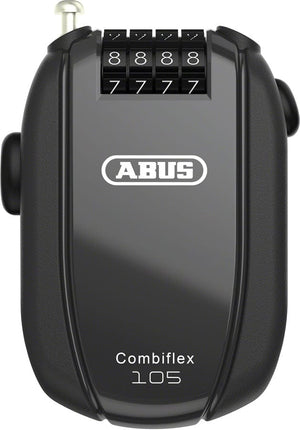 Abus Cable Locks Abus  Combiflex Rest Retractable Combo Lock - 105cm Black