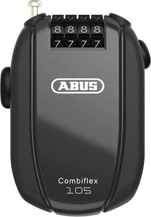 Abus Cable Locks Abus  Combiflex Rest Retractable Combo Lock - 105cm Black