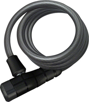 Abus Cable Locks ABUS Primo 5510 Keyed Coiled Cable Lock: 180cmx10mm With Mount Black