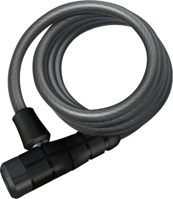 Abus Cable Locks ABUS Primo 5510 Keyed Coiled Cable Lock: 180cmx10mm With Mount Black