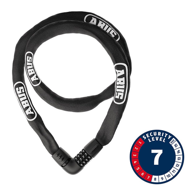 Abus Chain Locks 140Cm / 4.6' / Black Abus Tresor 6807C Chain Lock