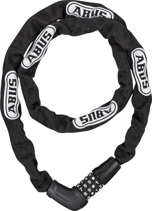 Abus Chain Locks ABUS Steel-O-Chain 5805C Combination Lock: 110/5mm Black