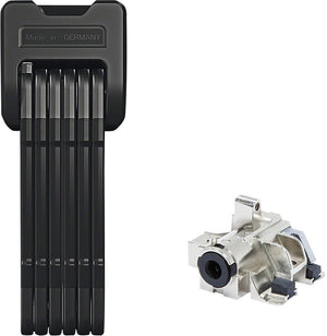 Abus Ebike Lock Abus Bordo 6405/85 Folding Lock: Black Plus Battery Frame 85cm