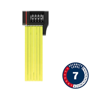 Abus Folding Locks Abus Bordo uGrip 5700C Folding Lock Combination 80cm 2.6' 5mm Green