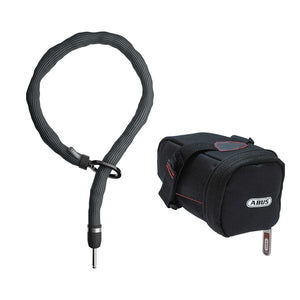 Abus Frame Locks Abus ACH Suprior AdptrChn + FrmLock Frame Lock 100cm 7mm Black