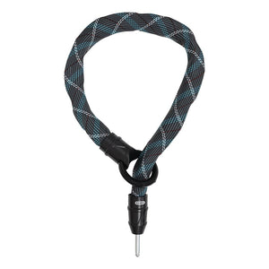 Abus Frame Locks Abus IvyTex Adaptor Chain 8KS Frame Lock Chain 8mm 100cm 3.3' Crossing Grey