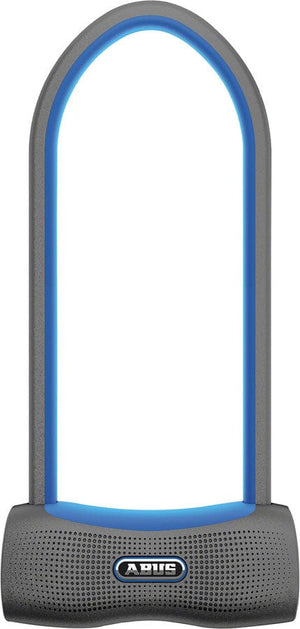 Abus U-Lock Abus 770A SmartX U-Lock - 4.2 x 11.8" Keyless BLK/Silver Includes USKF Bracket