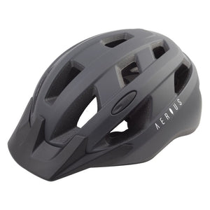 Aerius Helmets Aerius Aerius Swift Helmet All Purpose In-Mold Matte Black 15 Head Lock