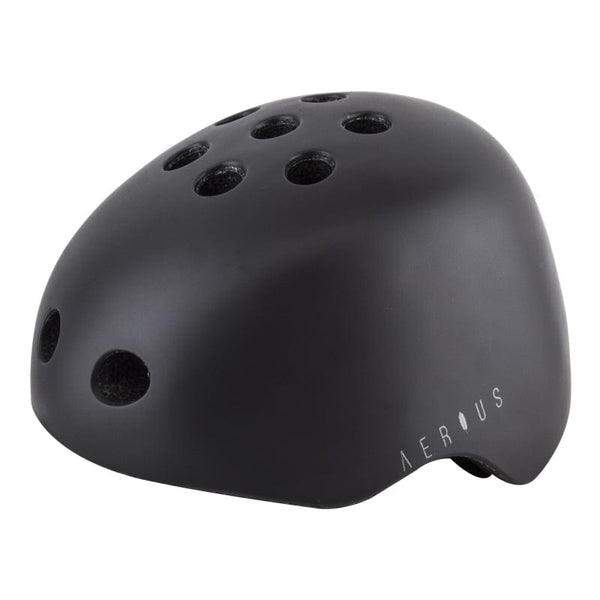 Aerius Helmets Aerius Crow BMX/Skate In-Mold Black/Grey 13 Head Lock