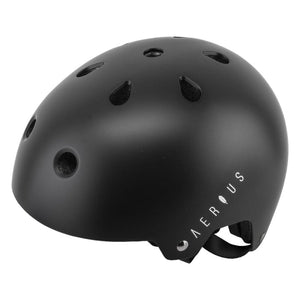 Aerius Helmets Aerius Skid Lid BMX/Skate ABS Hard Shell Matte Black 11 Adjustable