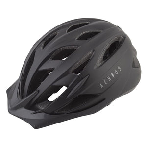 Aerius Helmets Aerius Tyto All Purpose In-Mold Matte Black 18 Head Lock