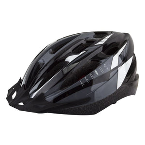 Aerius Helmets Aerius V19-Sport All Purpose In-Mold Black/Grey 19 Head Lock