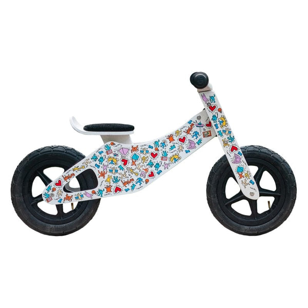 Affinity Bicycle Affinity Affinity X Keith Haring Push Bike Wood Multi Black