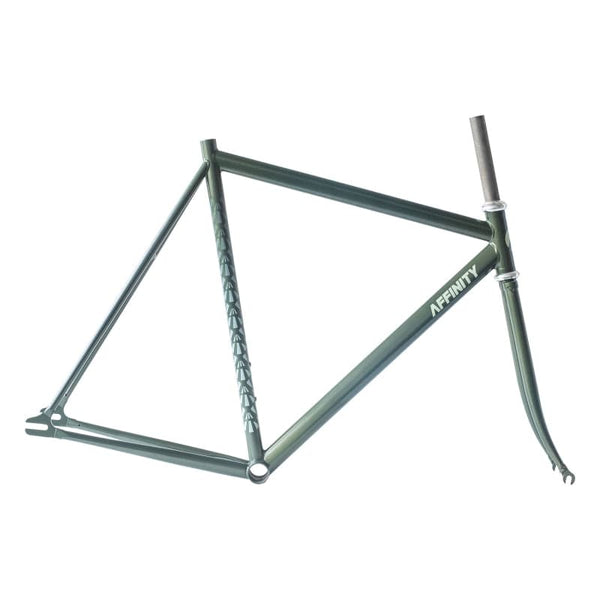 Affinity Framesets Affinity Lo Pro Track Frameset SM 530mm 505mm 100mm 75.5° 70° 405mm 27.2mm