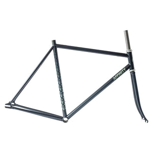Affinity Framesets Affinity Metropolitan Track Frameset LG 550mm 575mm 150mm 75° 74° 405mm 27.2mm Film Grain Mint Fresh