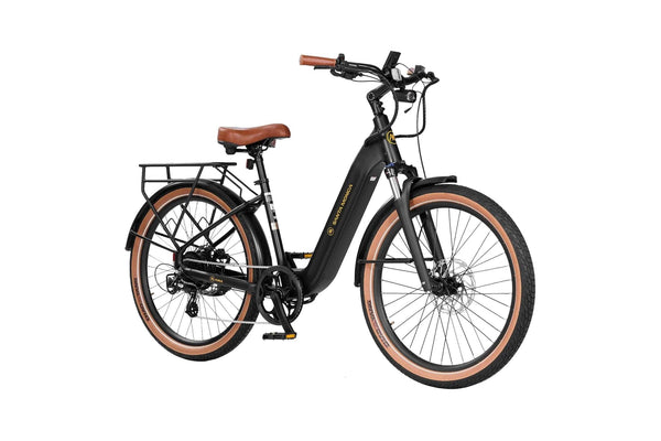 AIMA e-Bikes Matte Black / Small AIMA Santa Monica E-Bike