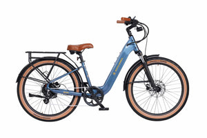 AIMA e-Bikes Metallic Blue / Small AIMA Santa Monica E-Bike