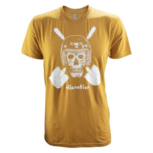 Alienation Apparel Alienation Undead Trailboss  LG Unisex Gold 100% Cotton Undead Trail Boss