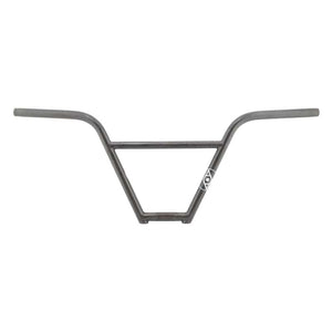 Alienation Handlebars Alienation DimeBars 4pc 22.2mm 30` 10` 2° 10° Raw BMX Chromoly