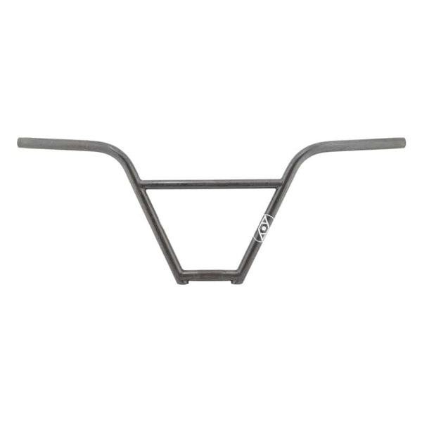 Alienation Handlebars Alienation DimeBars 4pc 22.2mm 30` 10` 2° 10° Raw BMX Chromoly