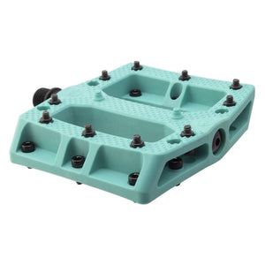 Alienation Pedals Alienation Foot Fetish 9/16` 2 Sleeve Turquoise Composite 113x112.5x21.5mm