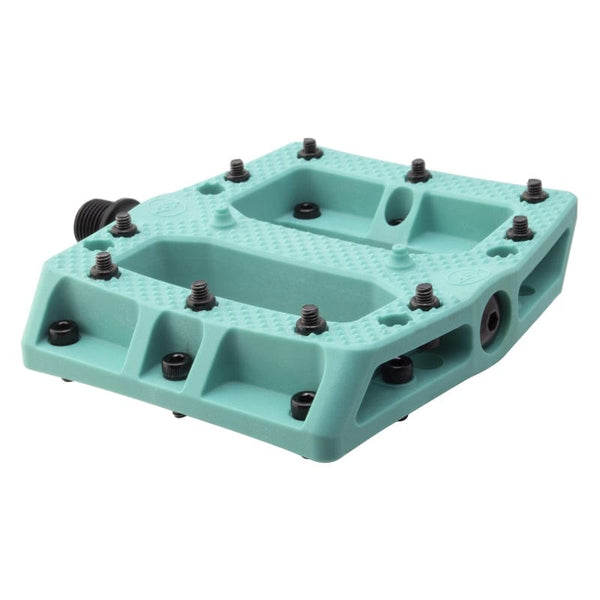 Alienation Pedals Alienation Foot Fetish 9/16` 2 Sleeve Turquoise Composite 113x112.5x21.5mm