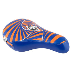 Alienation Saddles Alienation Psycho BMX Pivotal Vinyl Orange/Blue 235mmx140mm