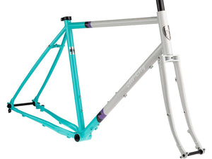 All-City All-City Gorilla Monsoon Frameset - 650b, Steel, Aqua Seafoam,