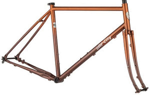 All-City Gravel All-City Gorilla Monsoon Frameset - 650b, Steel, Root Beer Keg, 55cm