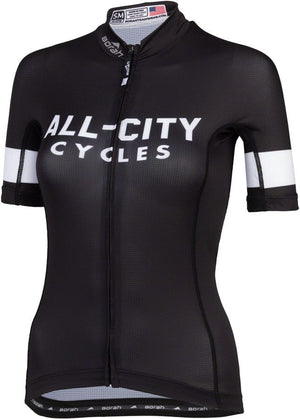 All-City Jerseys Small All-City Classic 4.0 Women's Jersey - Black White