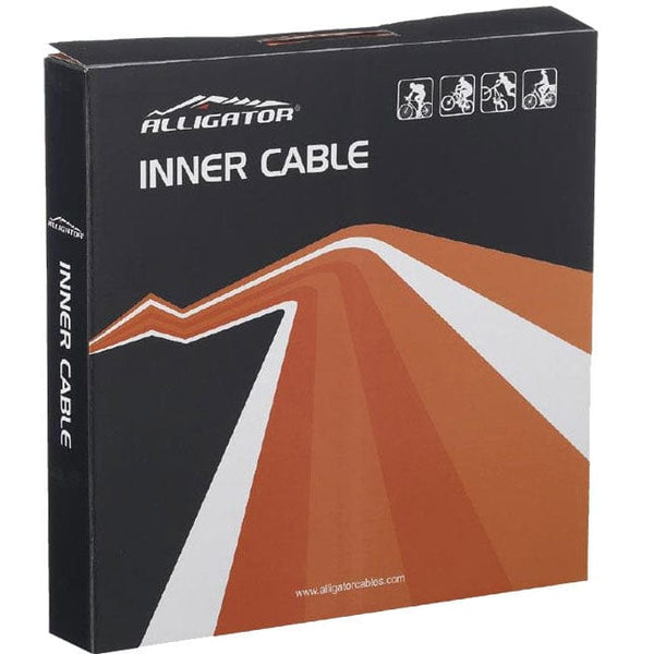 Alligator Brake & Derailleur Cables Alligator Derailleur Cable Stainless-Slick - 100/count