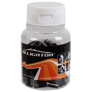 Alligator Cable & Housing Accessories 4Mm Alligator Sealed Ferrules - Bottle of 100