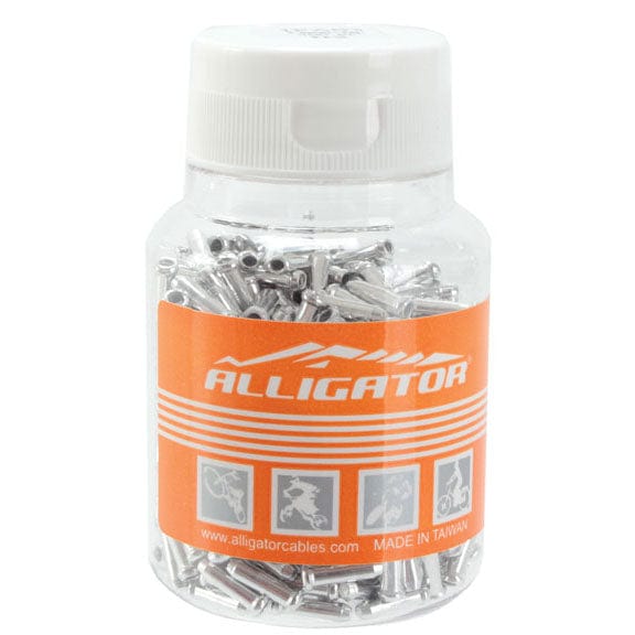 Alligator Cable & Housing Accessories Brake / Silver Alligator Cable Tips