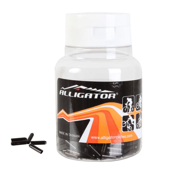 Alligator Cable & Housing Accessories Derailleur / Black Alligator Cable Tips