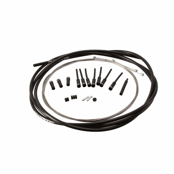 Alligator Cable & Housing Sets Alligator Superlight Derailleur Cable/Housing Set F/R - Blk