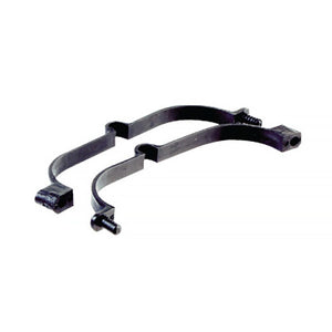 Alligator Cables and Housing Alligator Plastic Cable Strap 25.4mm Black - 15 Count Bottle