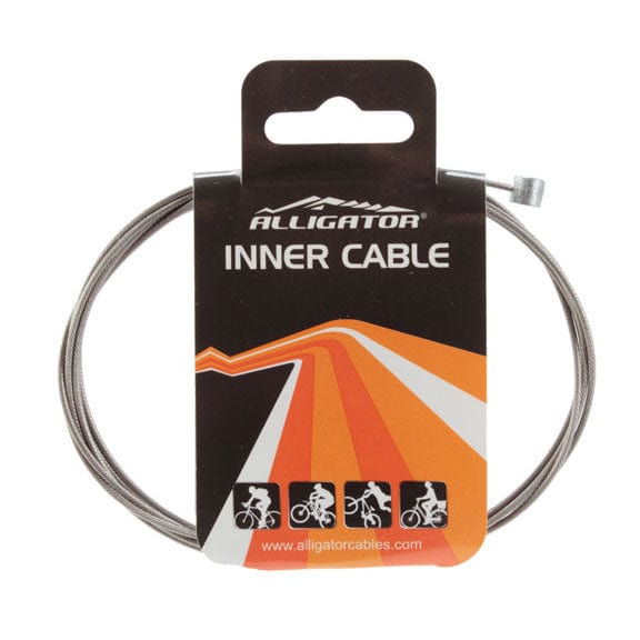 Alligator Cables and Housing Alligator X-Long Brake Cable (Road) Stainless-Slick - Each