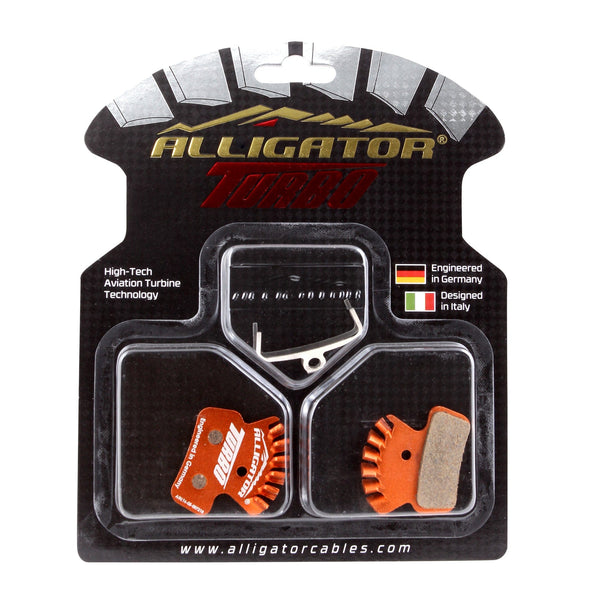 Alligator Disc Brake Pads Avid XO/9/7 Trail, SRAM Guide Alligator Turbo Disc Pads