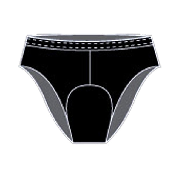 Andiamo Apparel Andiamo Women`s Padded Brief  XL Women`s Black