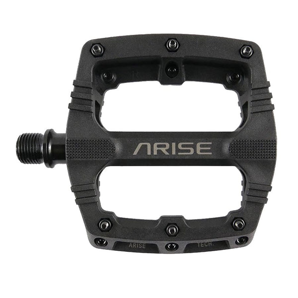 ARISE Pedals Black ARISE Xenon Mini Platform Pedals Body: Nylon Spindle: Cr-Mo 9/16'' - Pair