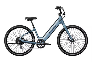 Aventon e-Bikes Blue Steel / Regular Aventon Pace 4 Step-Through E-Bike