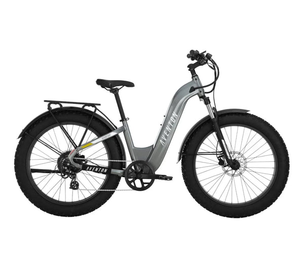 Aventon e-Bikes Slate Grey / Large Aventon Aventure.2 E-Bike Step Through