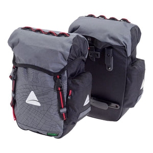 Axiom Bags Axiom Seymour Oceanweave 22+ Pannier Hook-On 1343 c.i. (Pair) Grey/Black