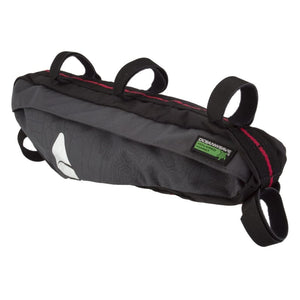 Axiom Bags Axiom Seymour Oceanweave Framepack Bag P2.5 Velcro Straps 16.5x3.9x2.4” 153 c.i. Grey/Black