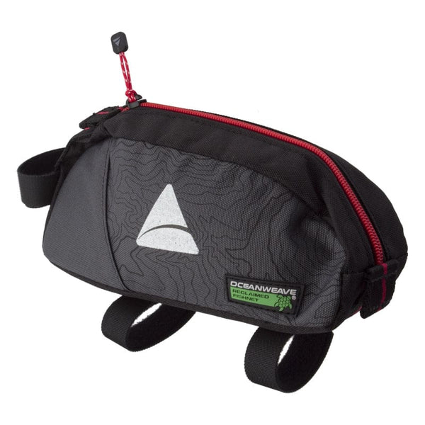 Axiom Bags Axiom Seymour Oceanweave Podpack P.75 Bag Velcro Straps 8.3x3.1x2” 46 c.i. Grey/Black