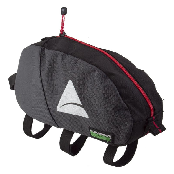 Axiom Bags Axiom Seymour Oceanweave Podpack P2.0 Bag Velcro Straps 9.8x4.7x2.8” 122 c.i. Grey/Black
