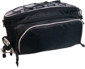 Banjo Brothers Rack Bag Banjo Brothers Expanding Rack Top Pannier Bag - Black