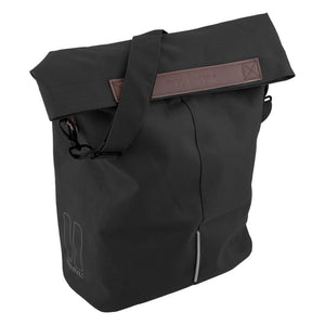 Basil Bags Basil City Shopper Pannier Bag Hook-On 11.8x7x19.4` 854 c.i. Black