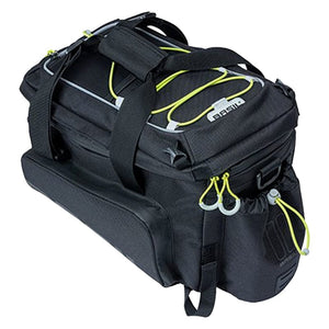 Basil Bags Basil Miles Trunk Bag XL Pro Velcro Straps 2197 c.i. Black/Green