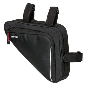 Basil Bags Basil Sport Design Triangle Frame Bag Velcro Straps 7.5x3.9x3.2` 104 c.i. Black